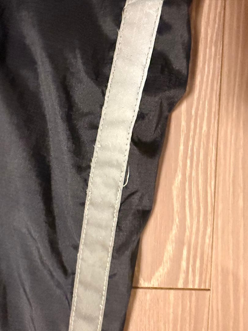 【STUSSY】ステューシー ナイロンパンツ トラックパンツM 黒 サイドライン