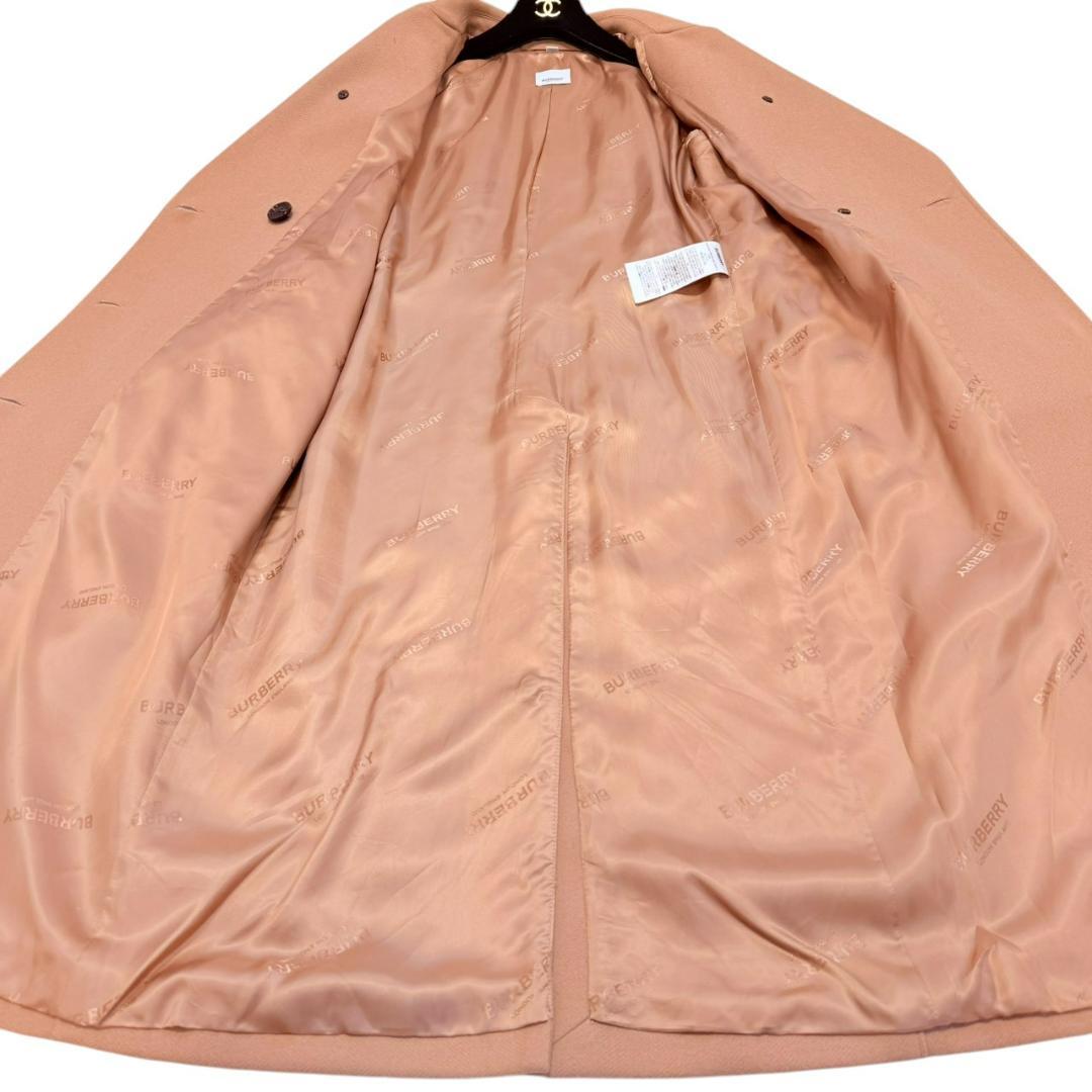 【美品/高級カシミヤ】 BURBERRY 腰ベルト トレンチコート マキシ丈