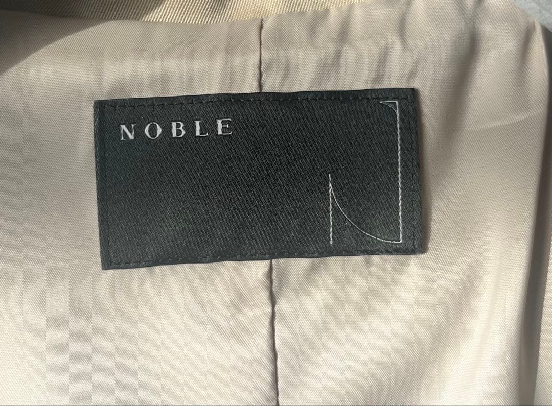 美品　NOBLE 完売　 ショートブルゾン　ジャケット　スプリングジャケット