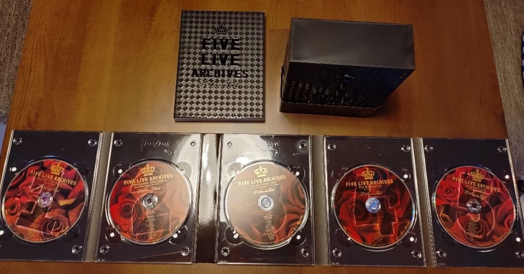 L'Arc~en~Ciel FIVE LIVE ARCHIVES DVD5枚組