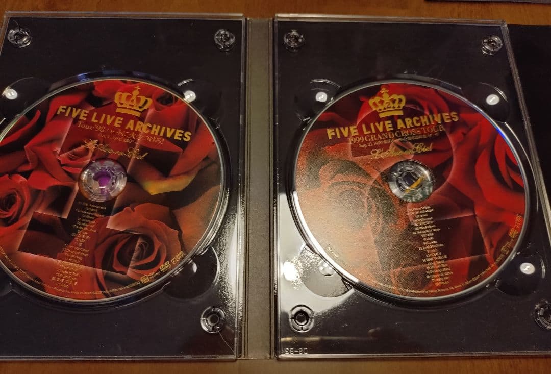 L'Arc~en~Ciel FIVE LIVE ARCHIVES DVD5枚組