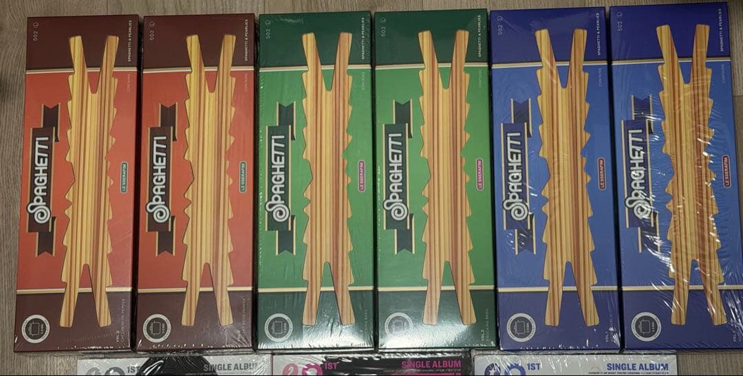 LE SSERAFIM spaghetti 3形態　6形態　CD 新品　未開封