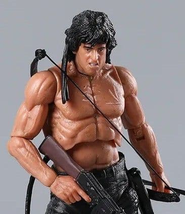 ★未使用 RAMBO アクション フィギュア 約16cm NECA 海外製品