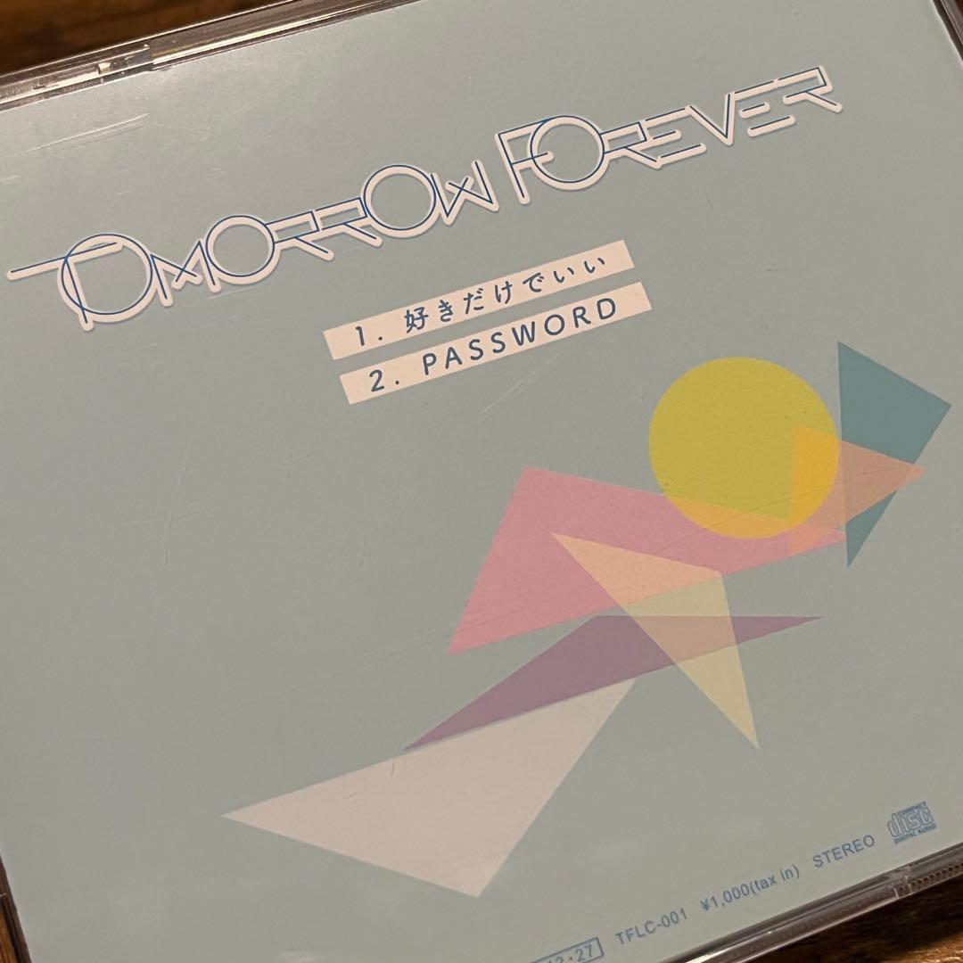 TOMORROW FOREVER CD(現MOONCHILD HANAサイン)