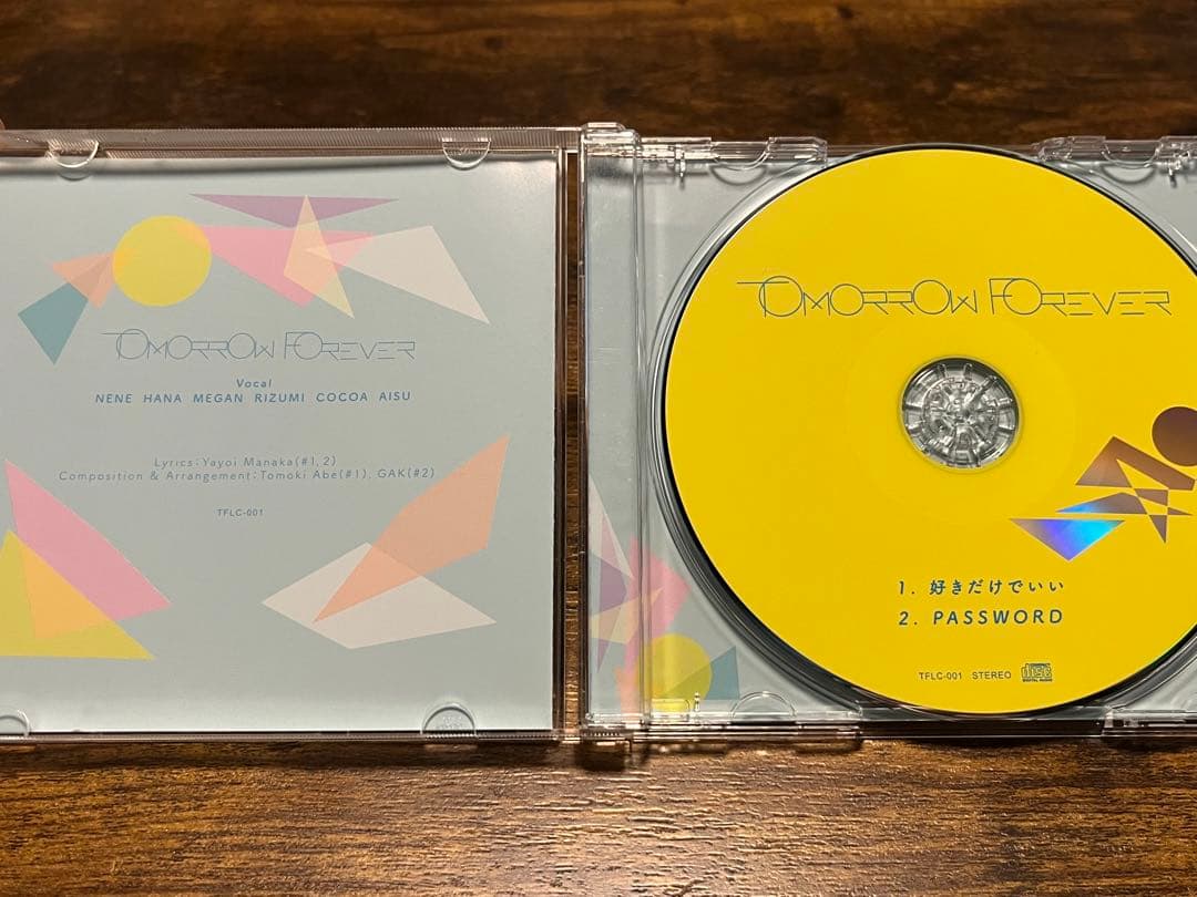 TOMORROW FOREVER CD(現MOONCHILD HANAサイン)