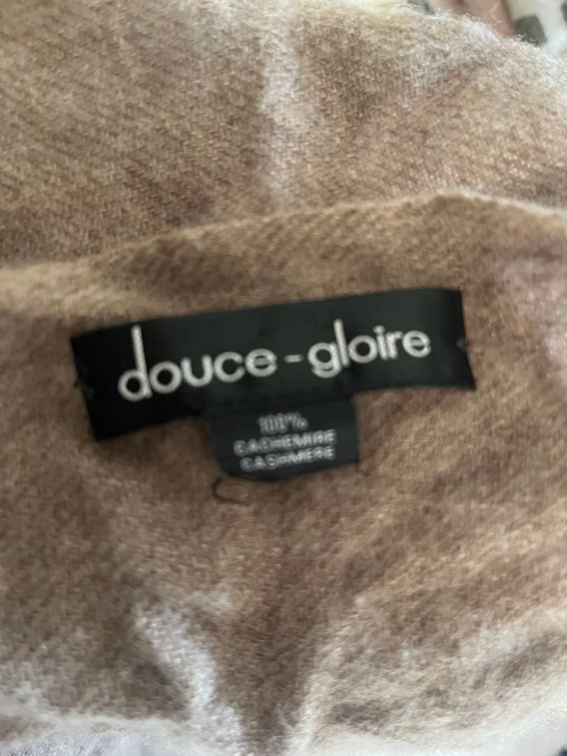 最終価格　douce gloire カシミヤストール　plage