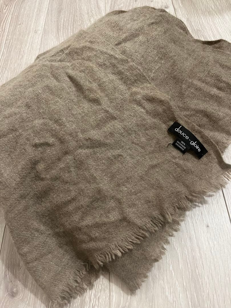 最終価格　douce gloire カシミヤストール　plage