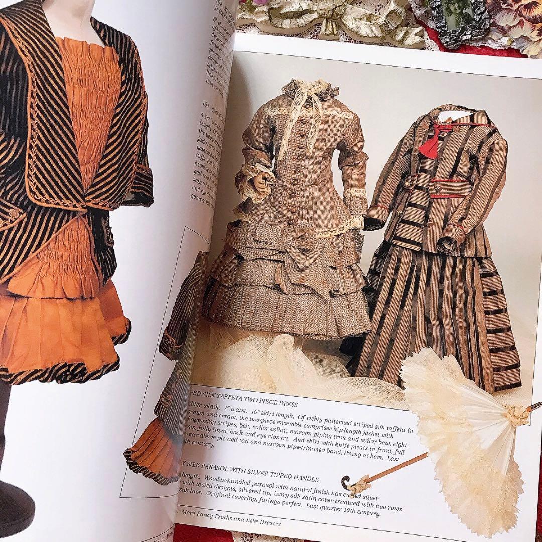 ビスクドール衣装&アクセサリーの美麗洋書♡ジュモードレス ボンネット コルセット