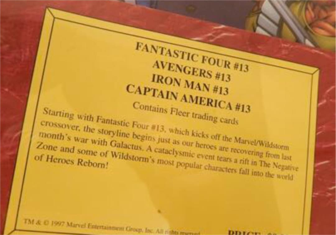 2350.Fantastic Four★Avengers  未開封★野球カード