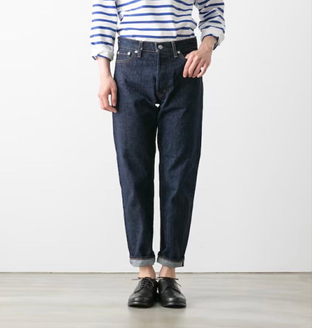 【美品】Ordinary fits 5P アンクル デニムパンツ