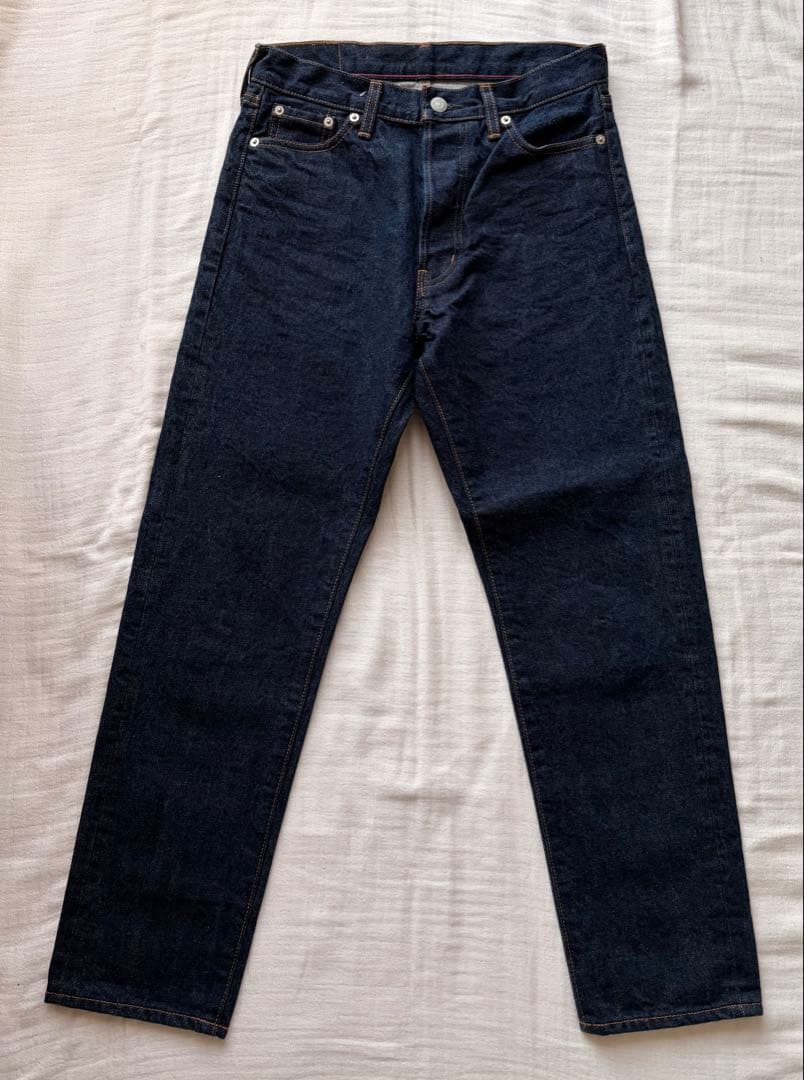 【美品】Ordinary fits 5P アンクル デニムパンツ