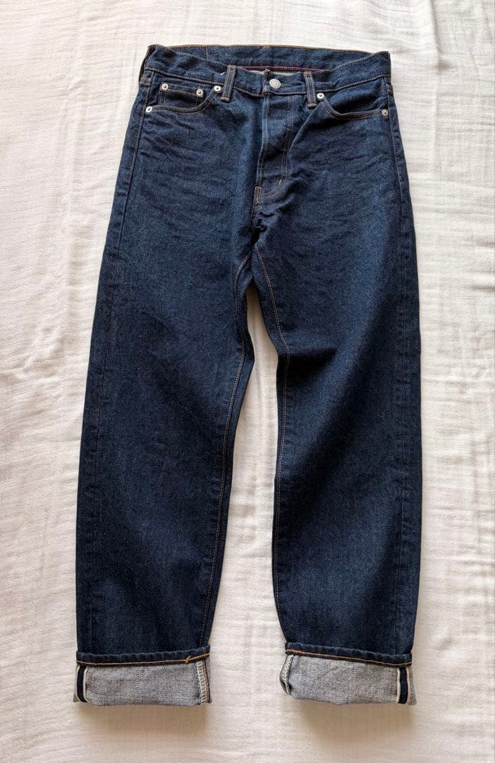 【美品】Ordinary fits 5P アンクル デニムパンツ