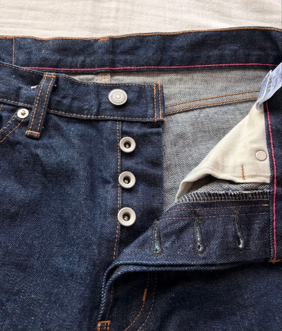 【美品】Ordinary fits 5P アンクル デニムパンツ