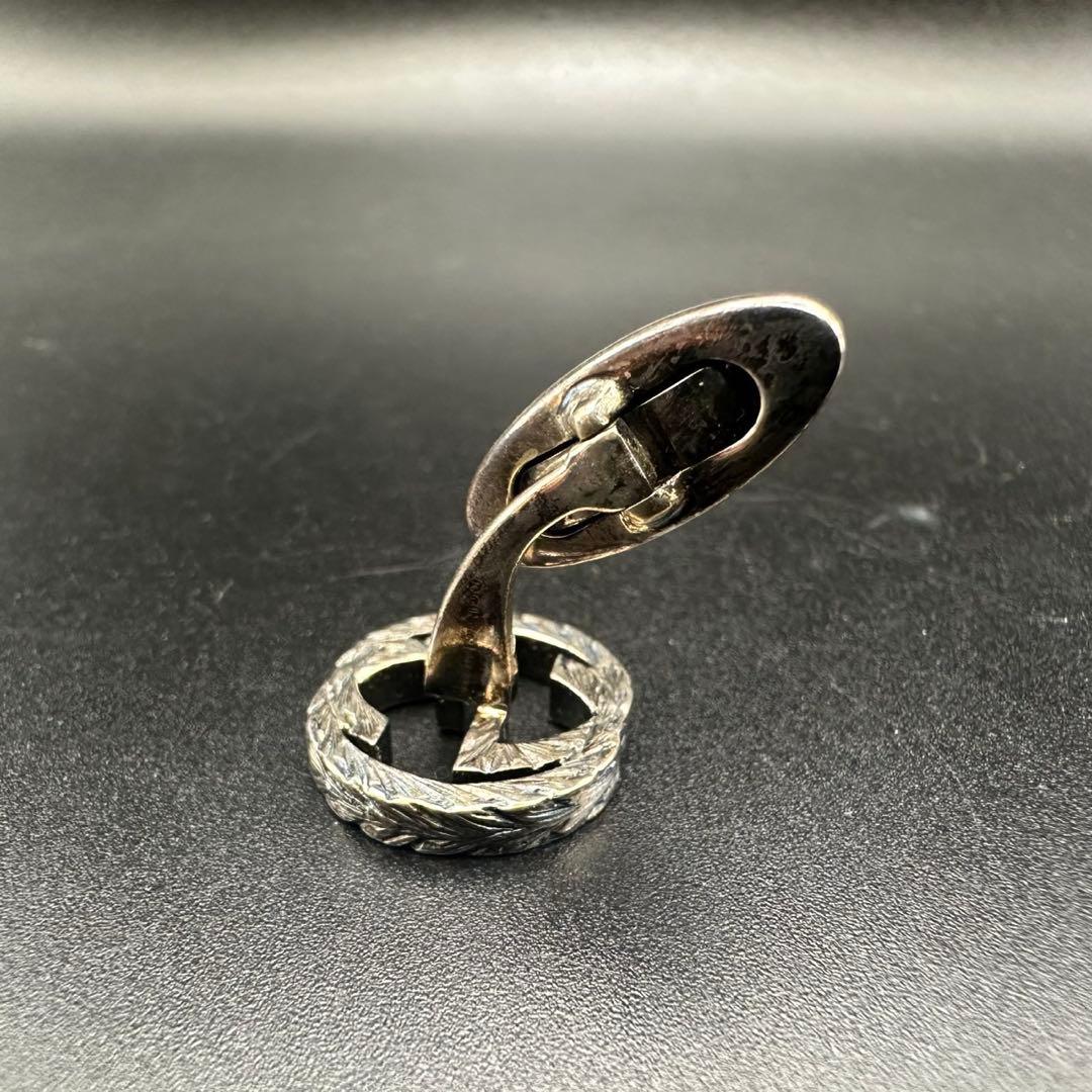 極美品✨　GUCCI　グッチ　カフス　アラベスク　インターロッキング　1783