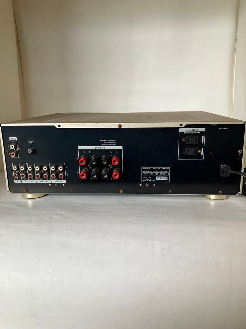 SONY TA-FB720Rプリメインアンプ