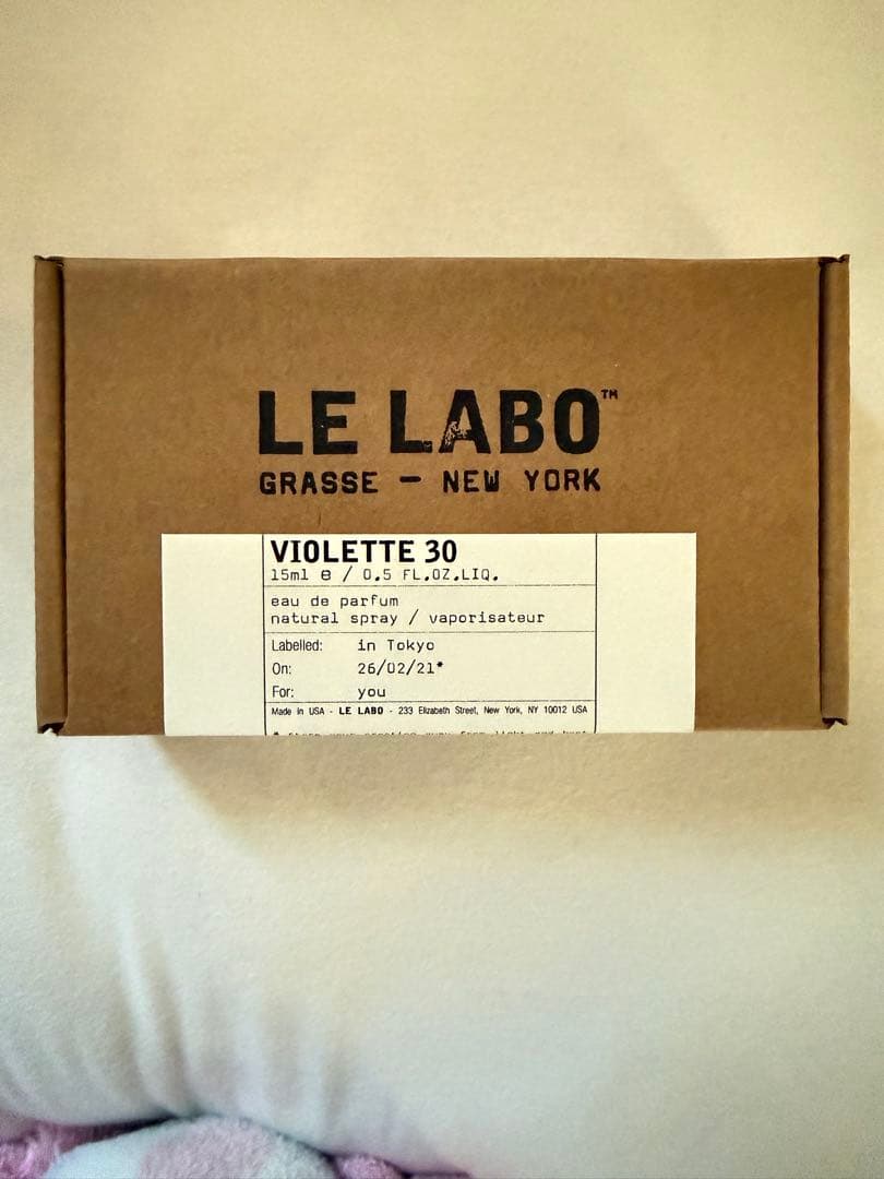 ルラボ　LE LABO VIOLETTE 30 ヴァイオレット30 15ml