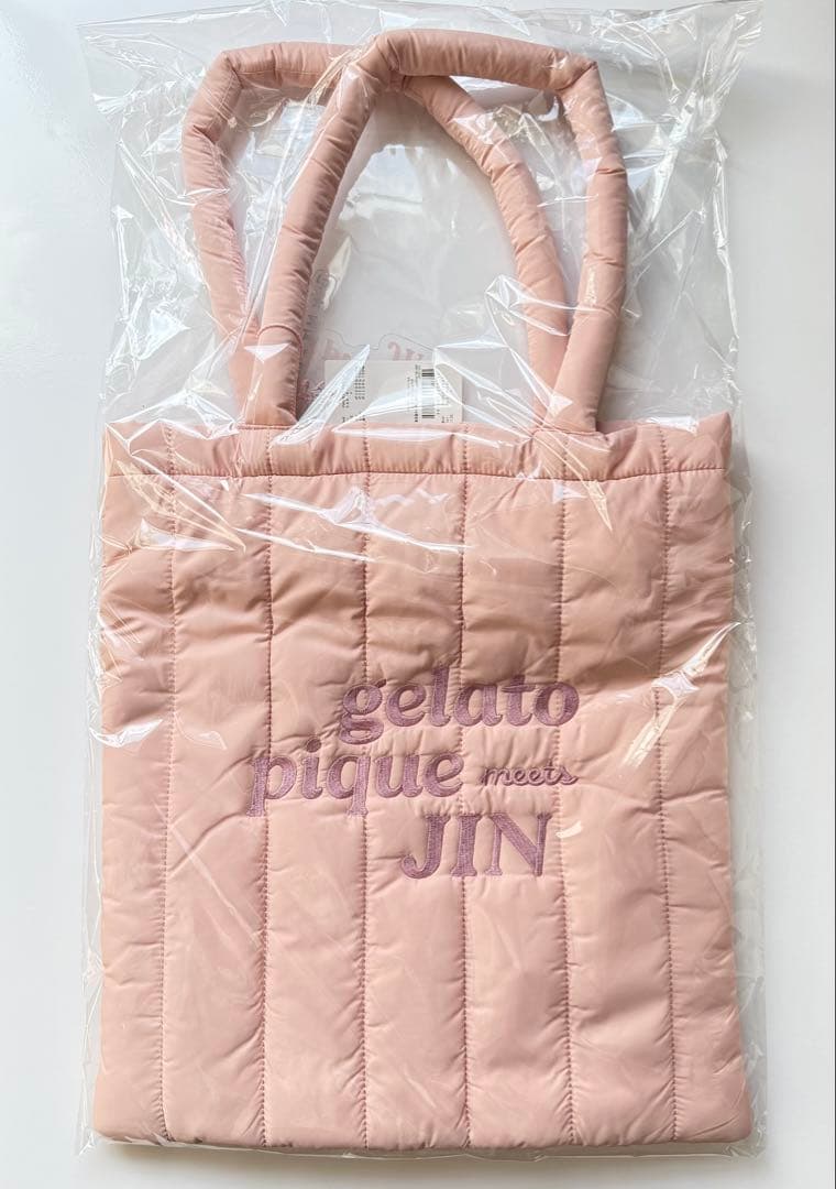 BTS JIN ジン ジェラピケ ジェラートピケ トートバッグ ピンク