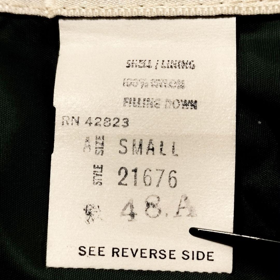 Woolrich ウールリッチ ダウンベスト S グリーン 70s 白タグ