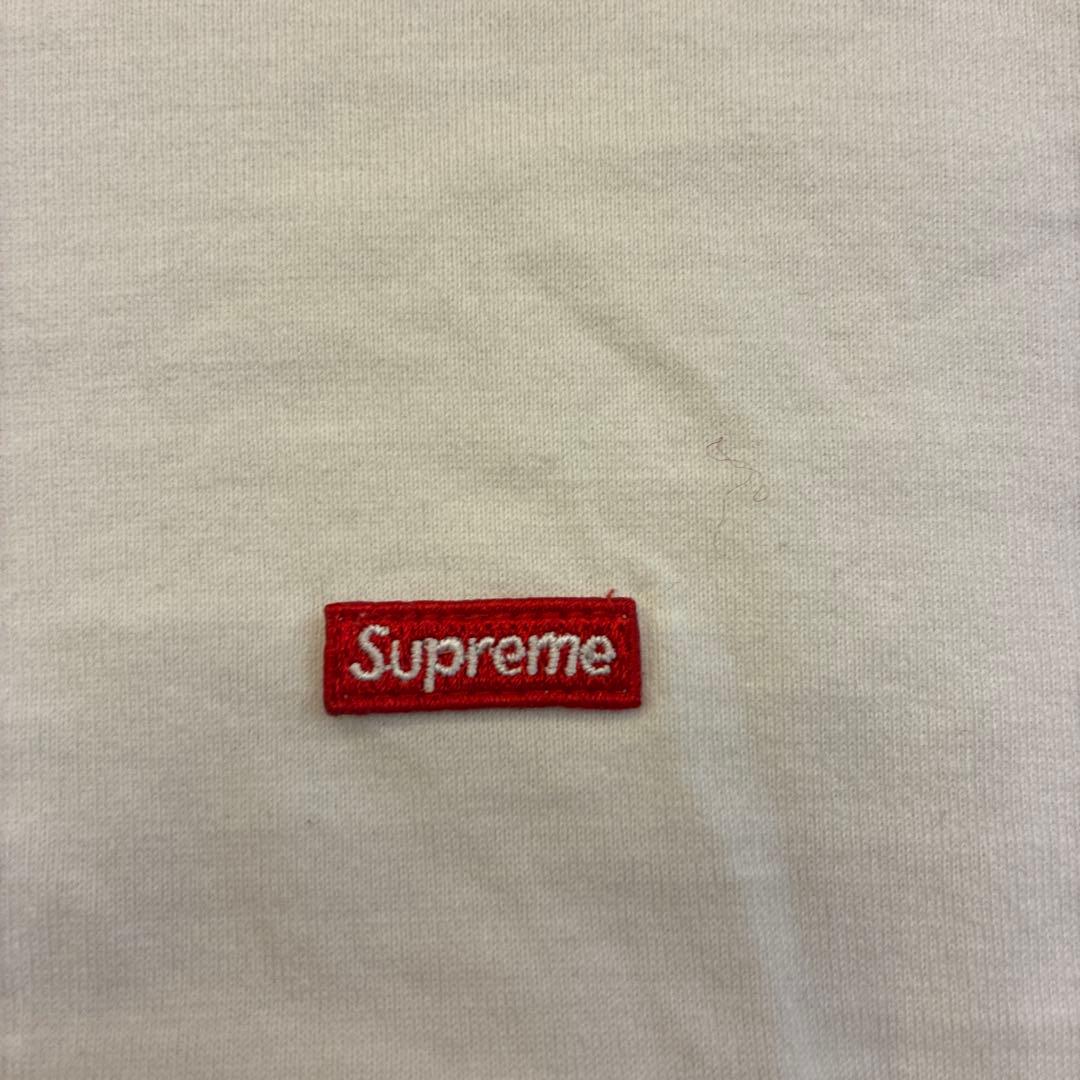 Supreme ホワイト ロングスリーブ Tシャツ S