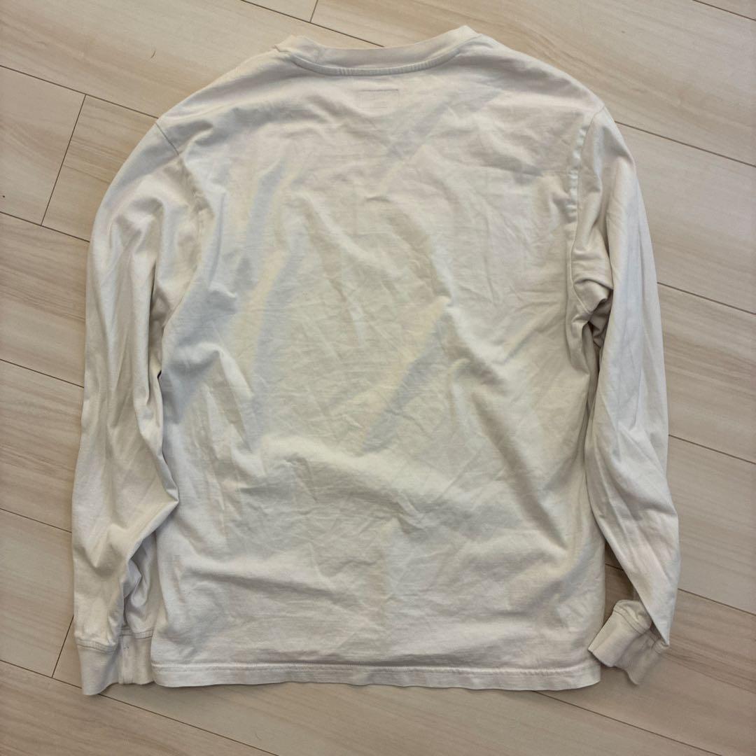 Supreme ホワイト ロングスリーブ Tシャツ S