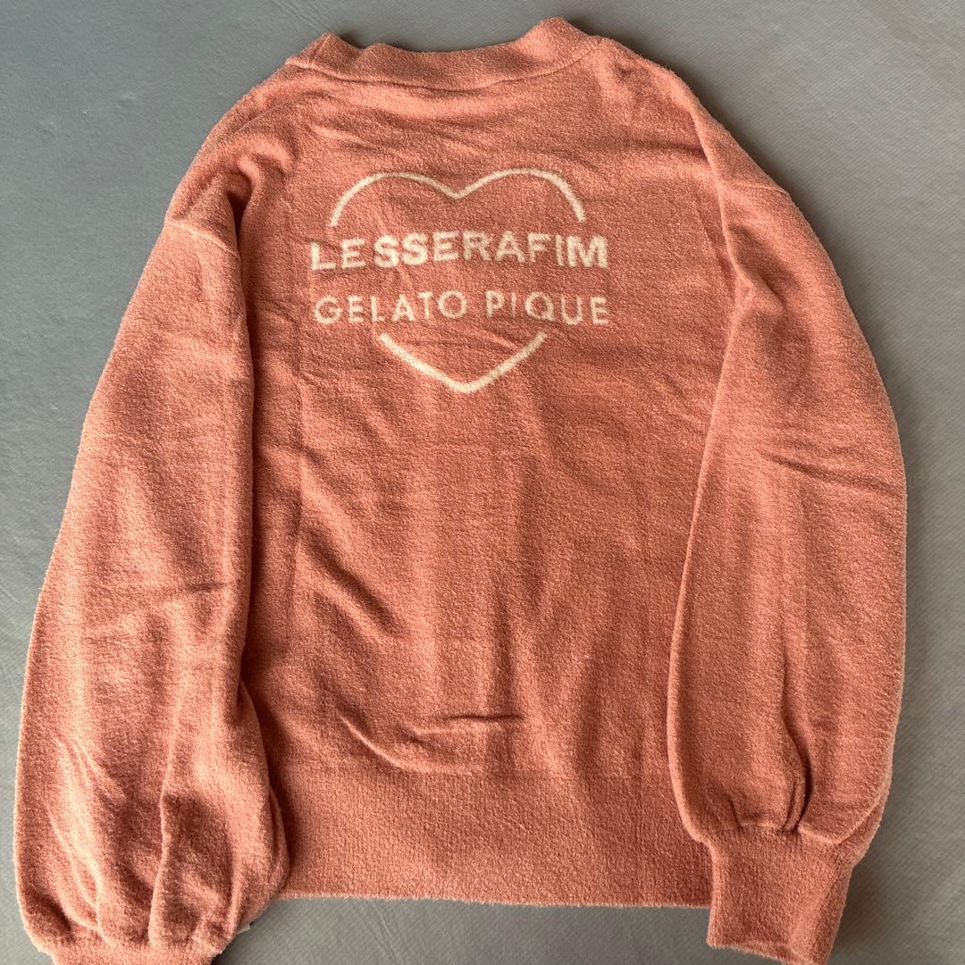 【新品未使用・タグ付き】LE SSERAFIM GELATO PIQUE RED