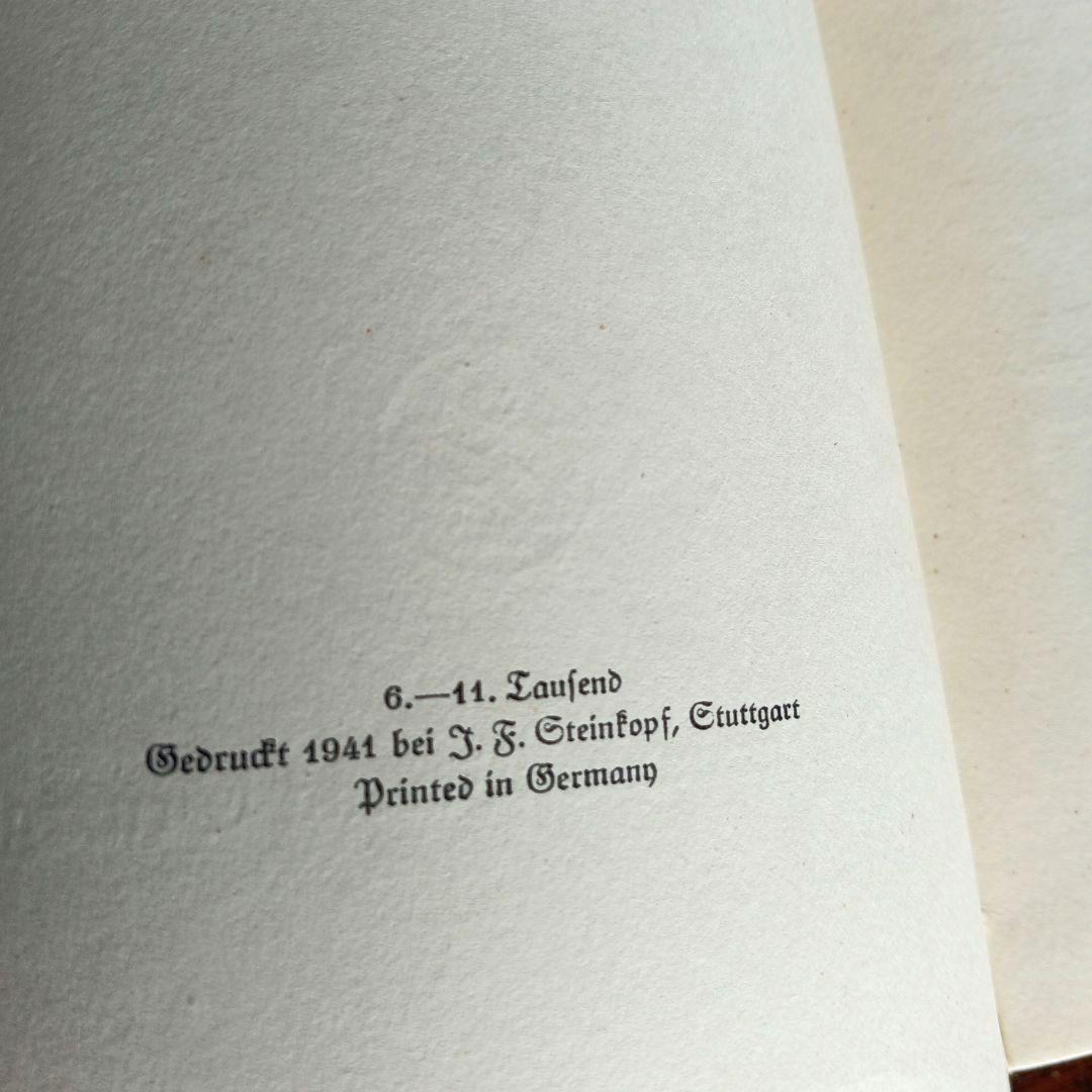 洋書古書　1941年　エルゼヴェンツの美しい画集　ドイツ　児童書　ヴィンテージ