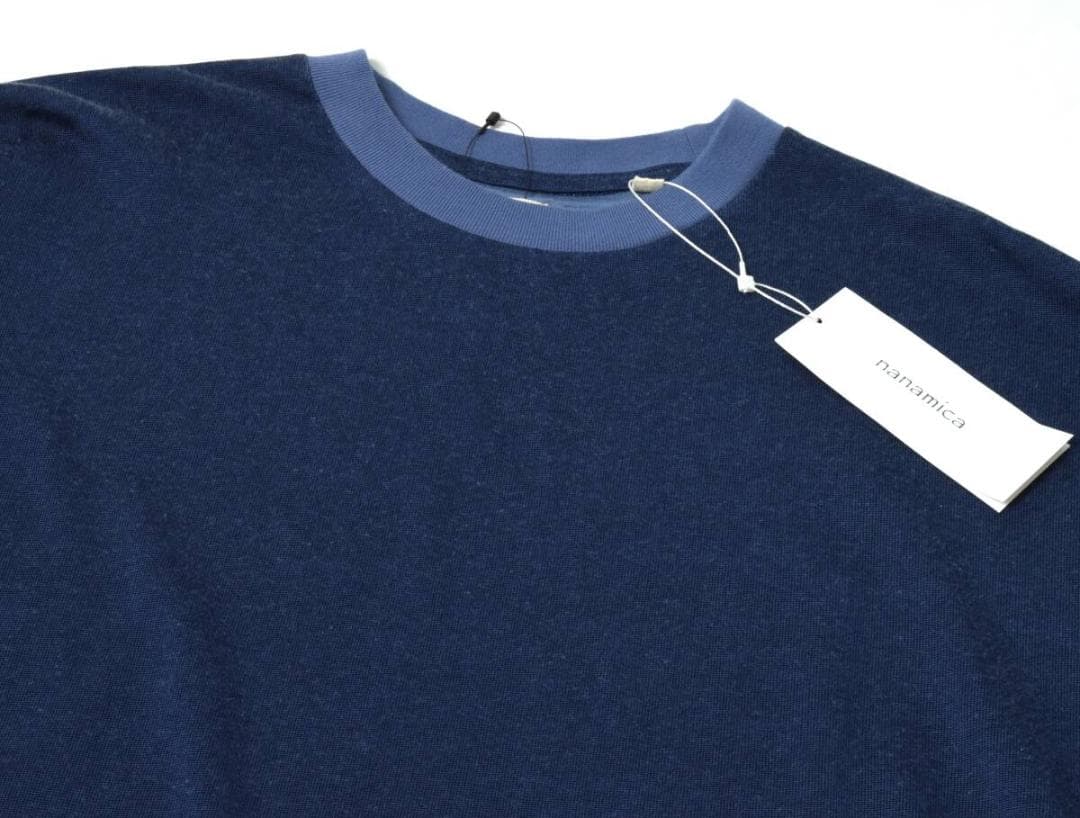 未使用 nanamica レーヨン コットン ヴィンテージ加工 Tシャツ M