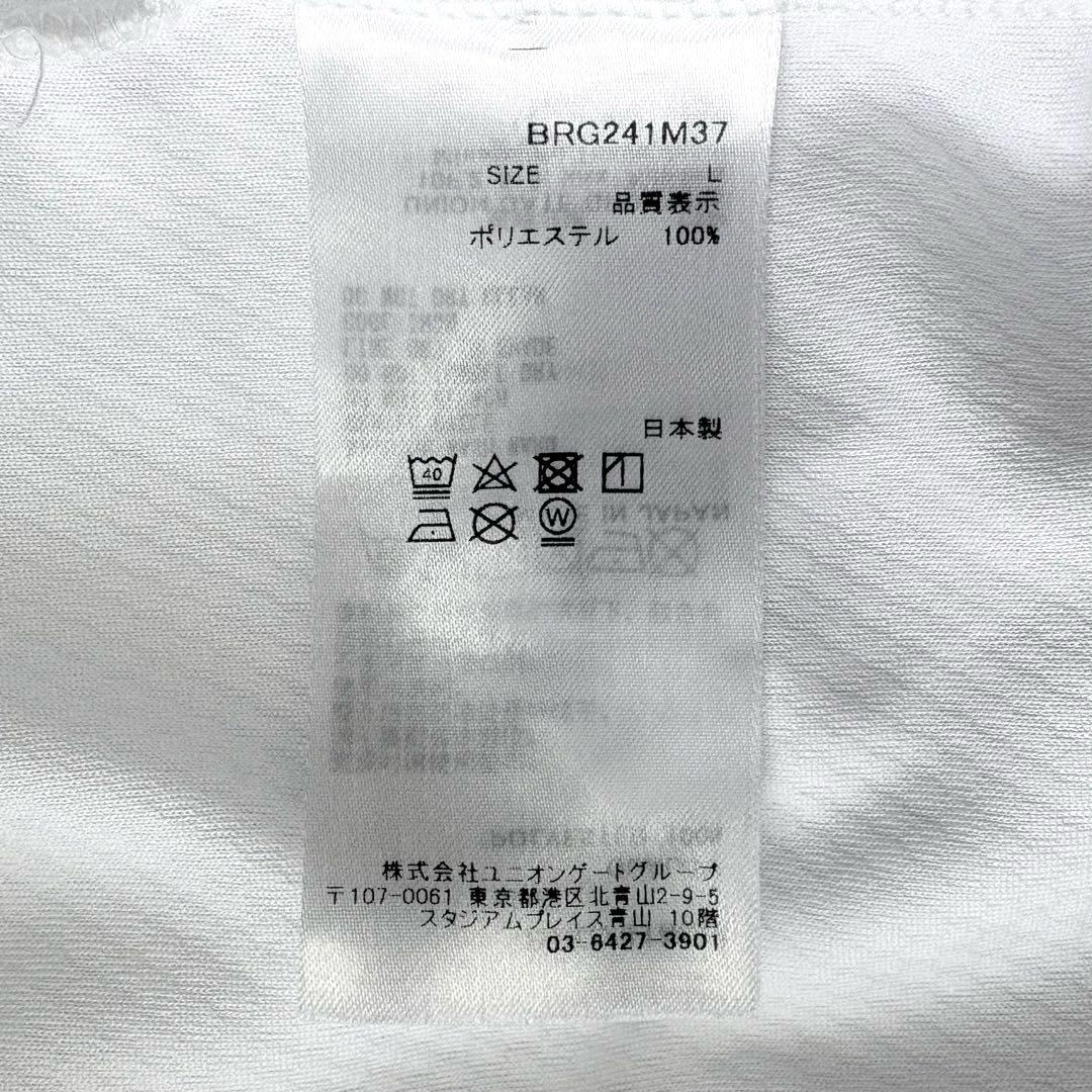 人気のLサイズ✨BRIEFING GOLF ゴルフ ポロシャツ ホワイト