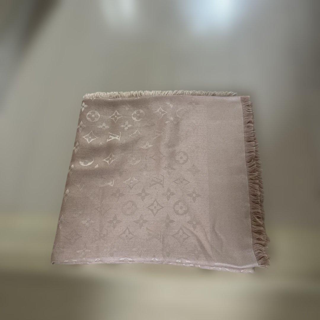【美品】Louis Vuitton ルイ・ヴィトン ストール　ピンク