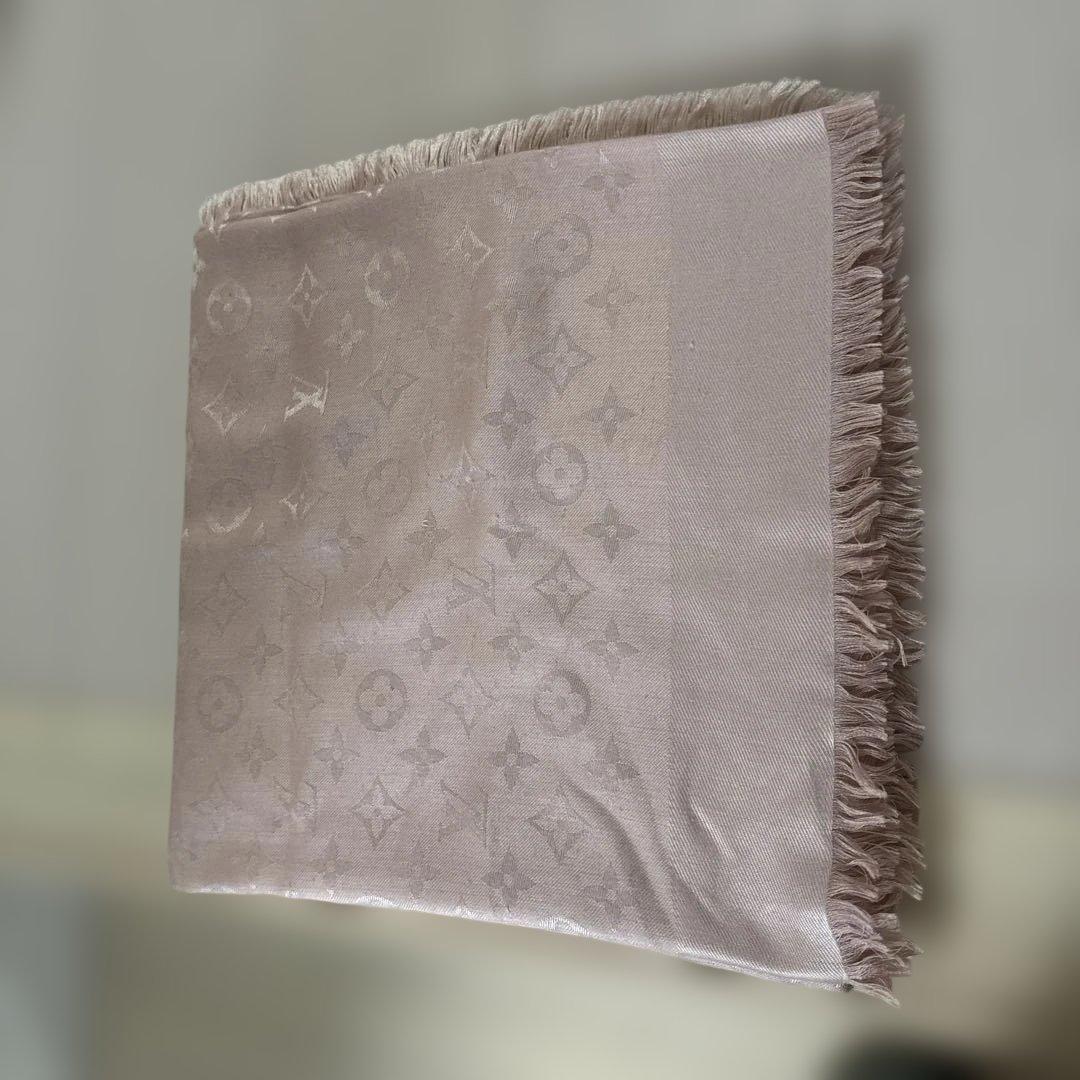 【美品】Louis Vuitton ルイ・ヴィトン ストール　ピンク