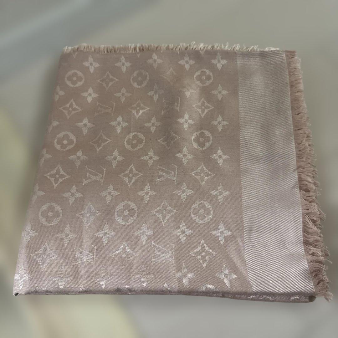 【美品】Louis Vuitton ルイ・ヴィトン ストール　ピンク