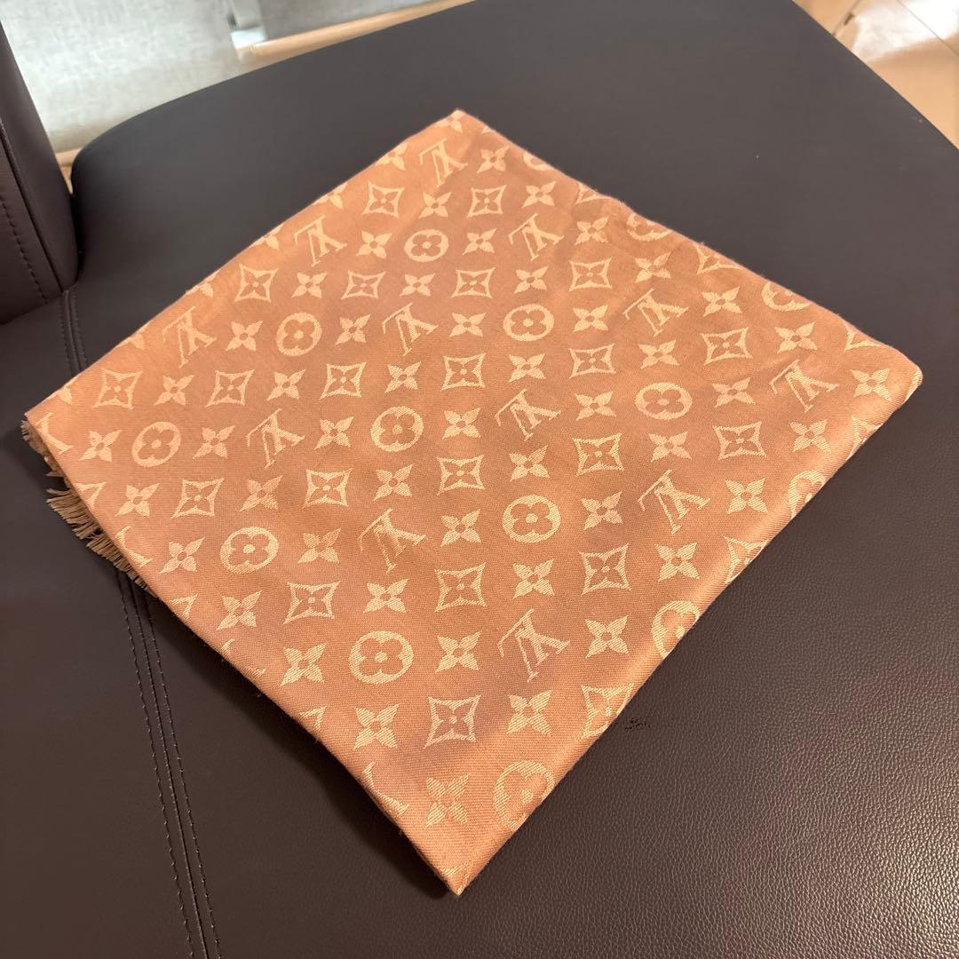 【美品】Louis Vuitton ルイ・ヴィトン ストール　ピンク