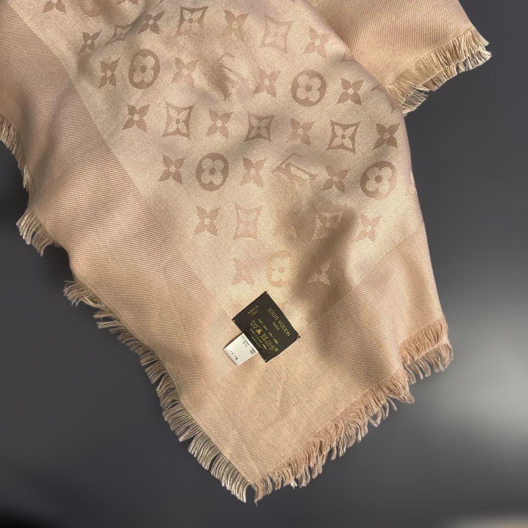 【美品】Louis Vuitton ルイ・ヴィトン ストール　ピンク