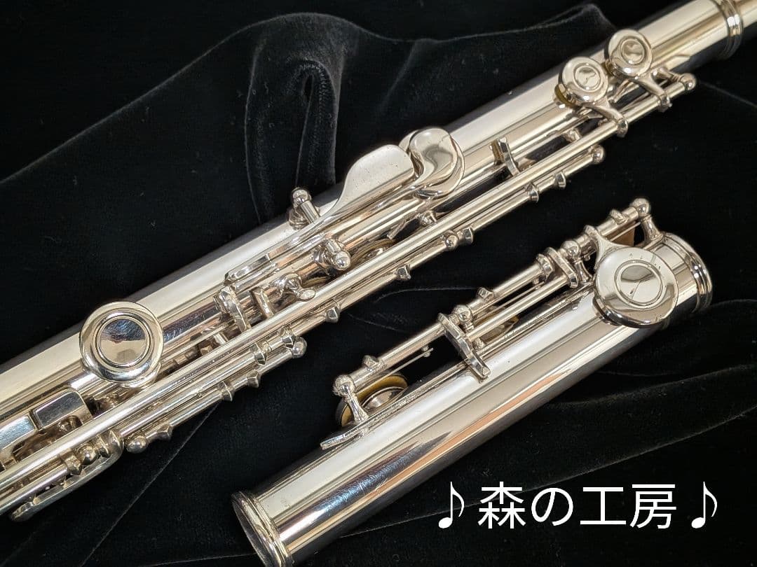 中古フルート専門店‼️部活応援‼️銀メッキヤマハフルートYFL211SⅡ Eメカ