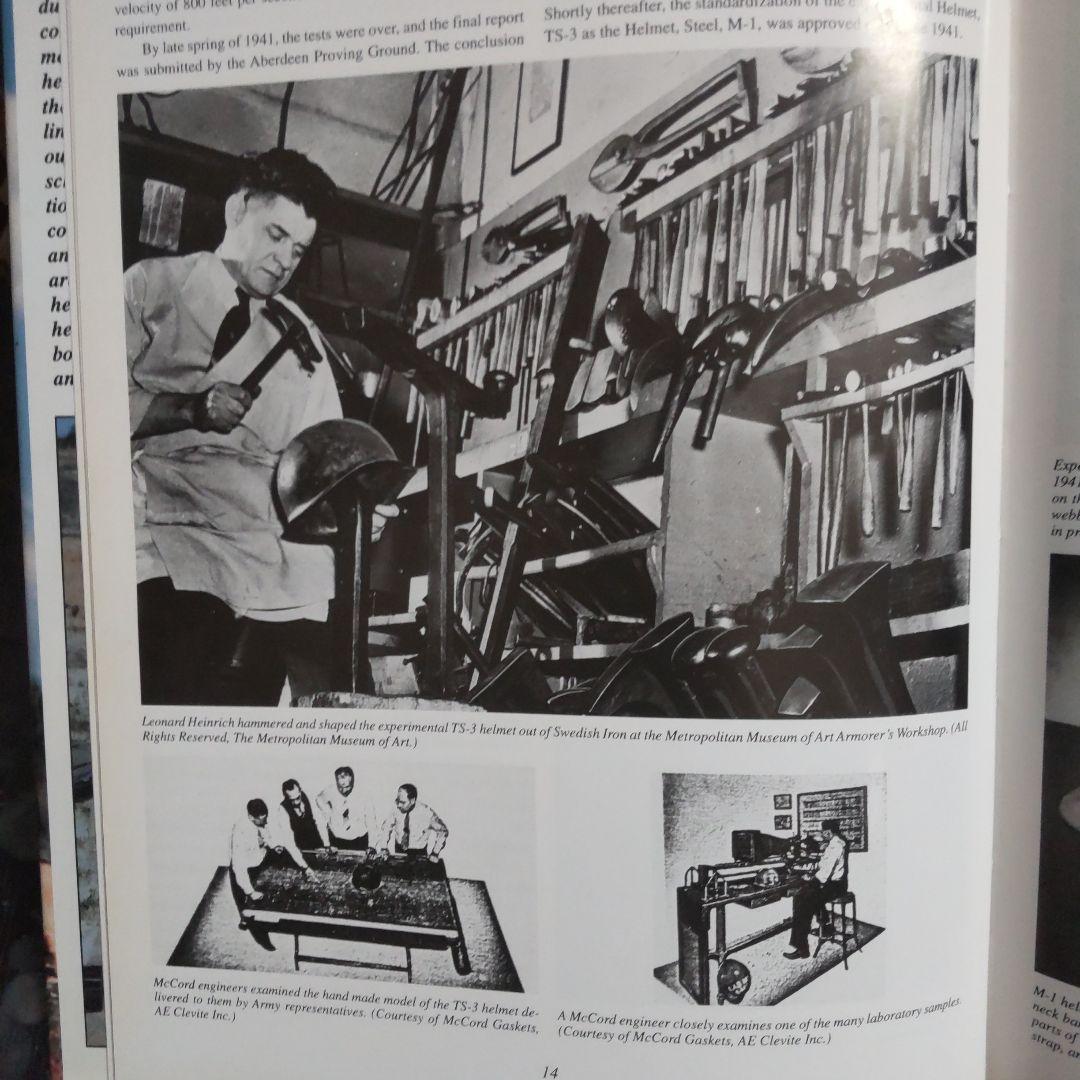 ミリタリー　書籍　M-1ヘルメット