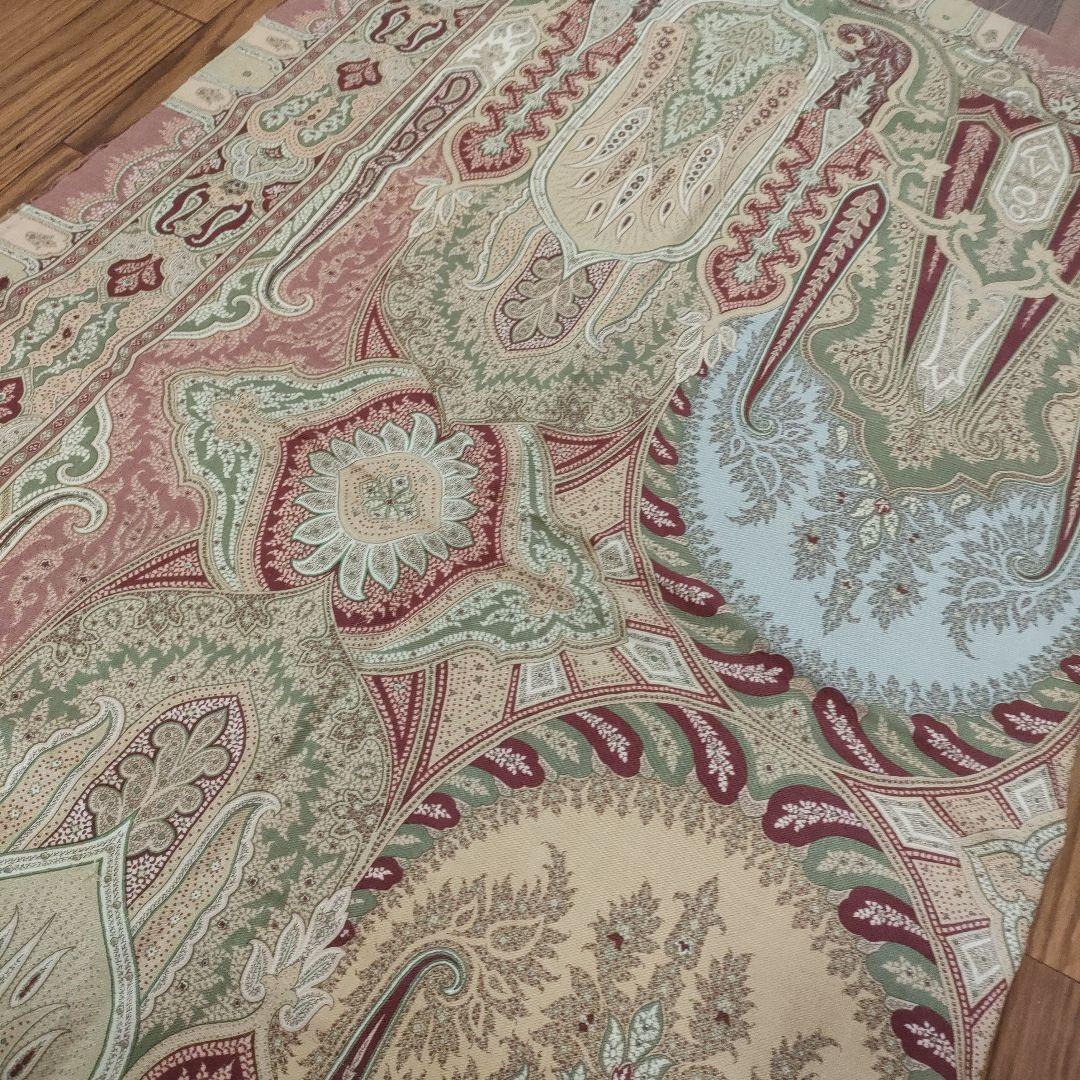 b61 エトロ　ETRO　大判ショール　ペイズリー柄