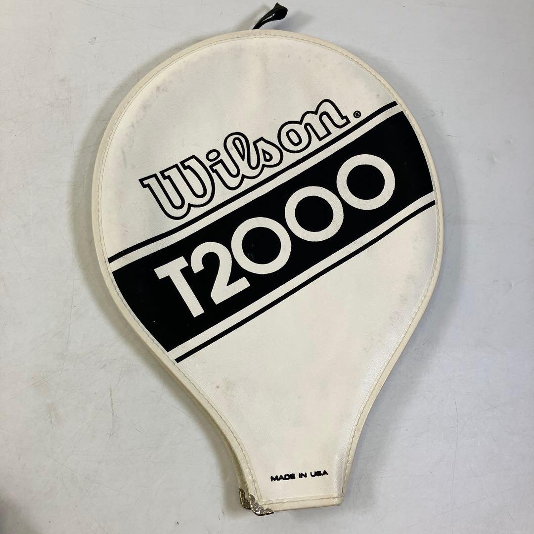 Wilson ウィルソン テニスラケット T2000 カバー付き ヴィンテージ