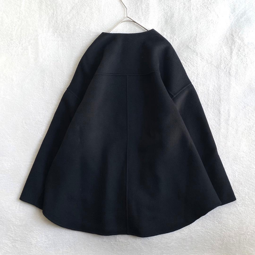 【ほぼ未使用✨】FRAMeWORK ハミルトンリバークルーネックコート　24AW