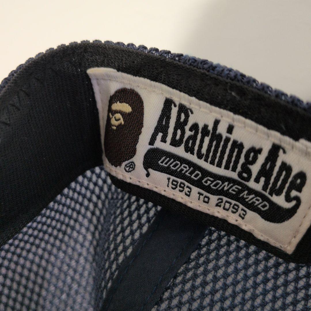 A BATHING APE 迷彩キャップ