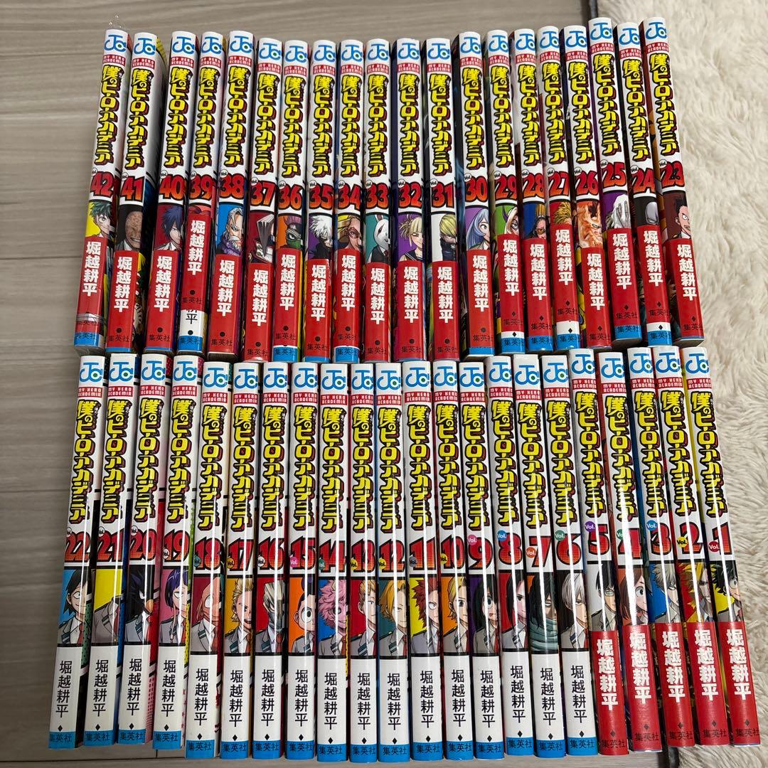 僕のヒーローアカデミア 全巻セット 1〜42巻