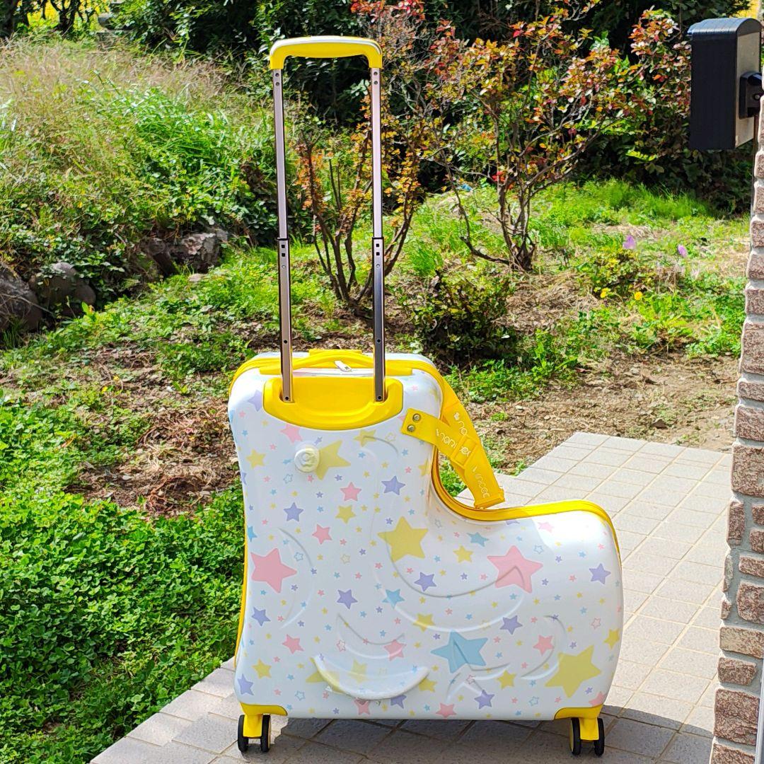 【キャスターロック付き】ノリッコ 子供が乗れるキャリー キッズ旅行 ケース
