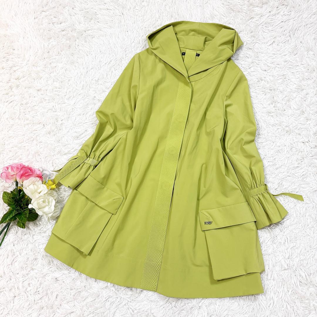 大人気カラー【極美品】フォクシー レイニーコート ウォータープルーフ ストレッチ