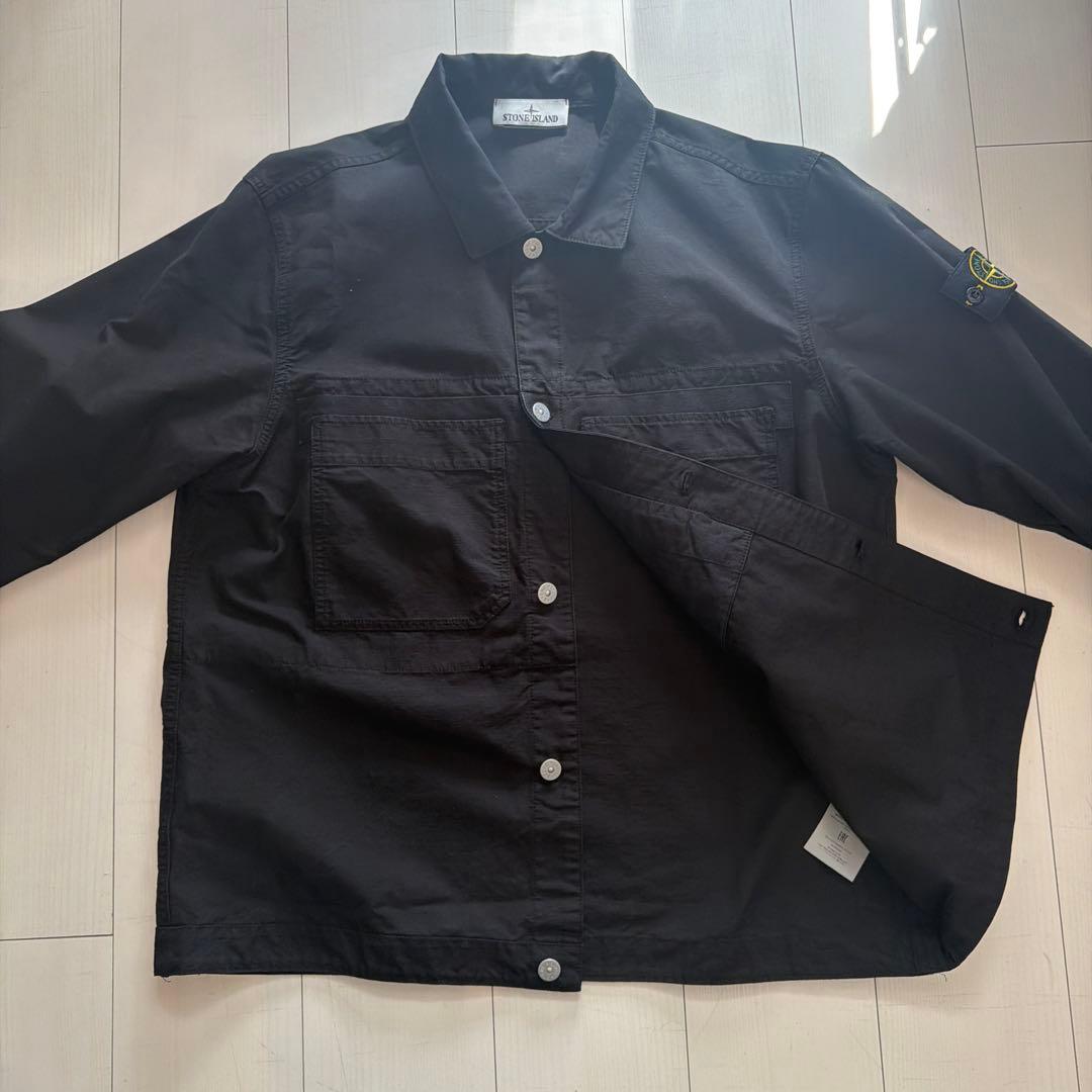早い者勝ち！24FW！Stone  ビックシルエットシャツジャケット