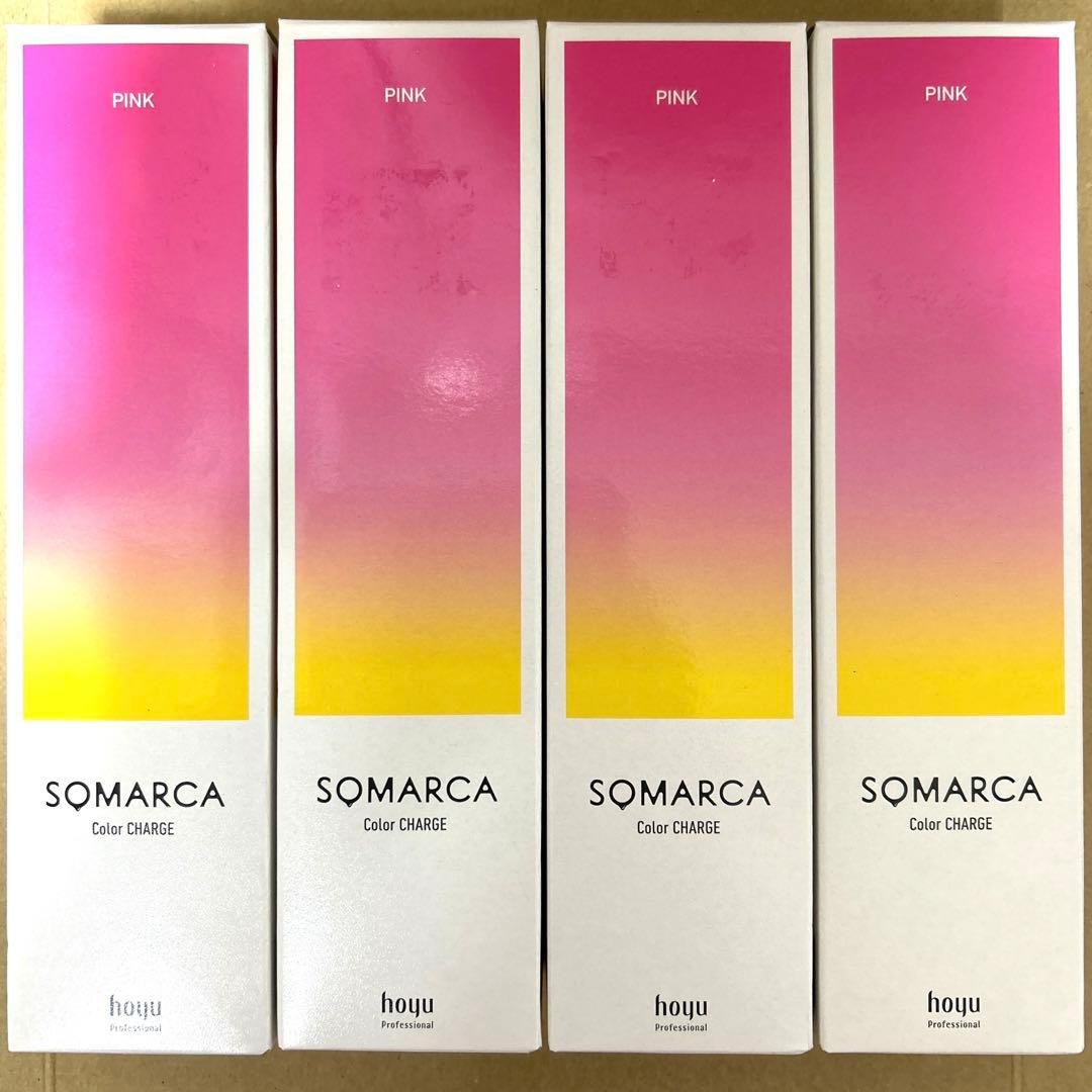 SOMARCA ソマルカ　カラーシャンプー ピンク　6本／トリート4本