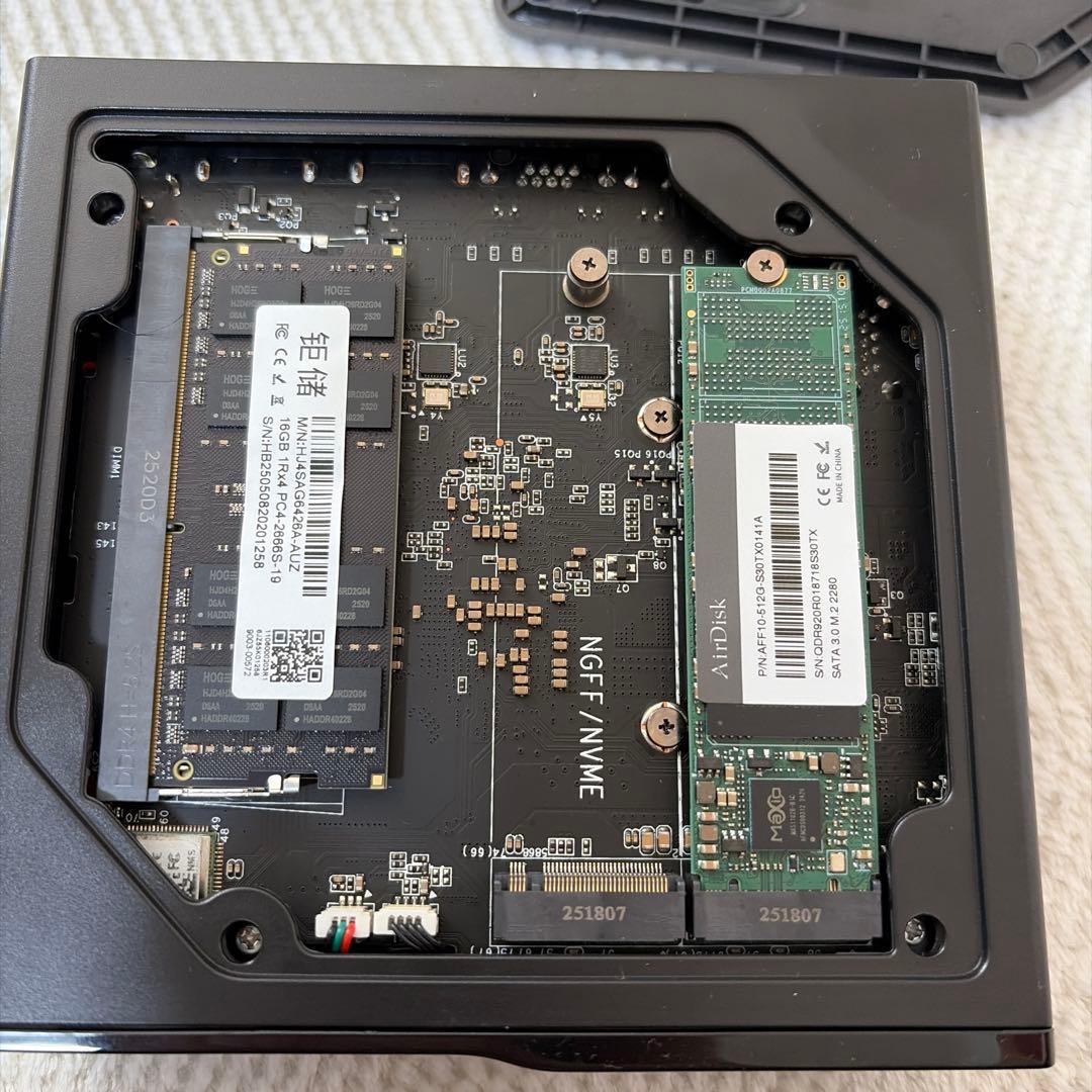 ACEMAGIC S1 ミニPC 16GB RAM 512GB ROM N97
