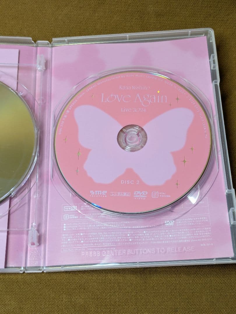 西野カナ　DVD　2024 LOVE AGAIN ラブアゲイン