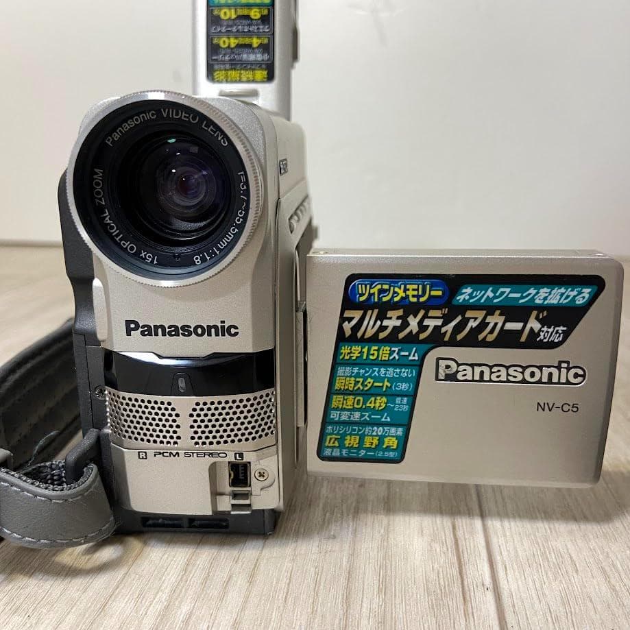 【AJ】Panasonic NV-C5 ビデオカメラ miniDV パナソニック