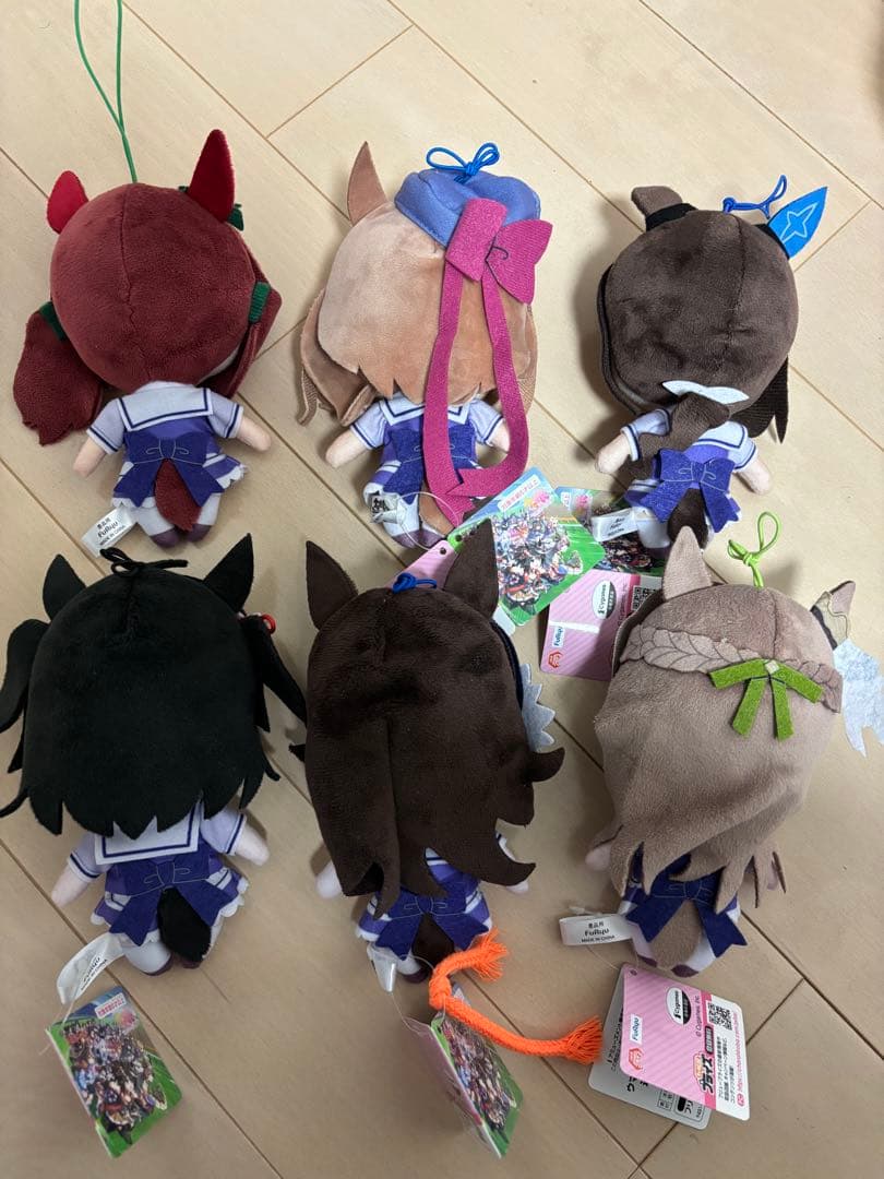 ウマ娘　通常ぬいぐるみ　6体セット