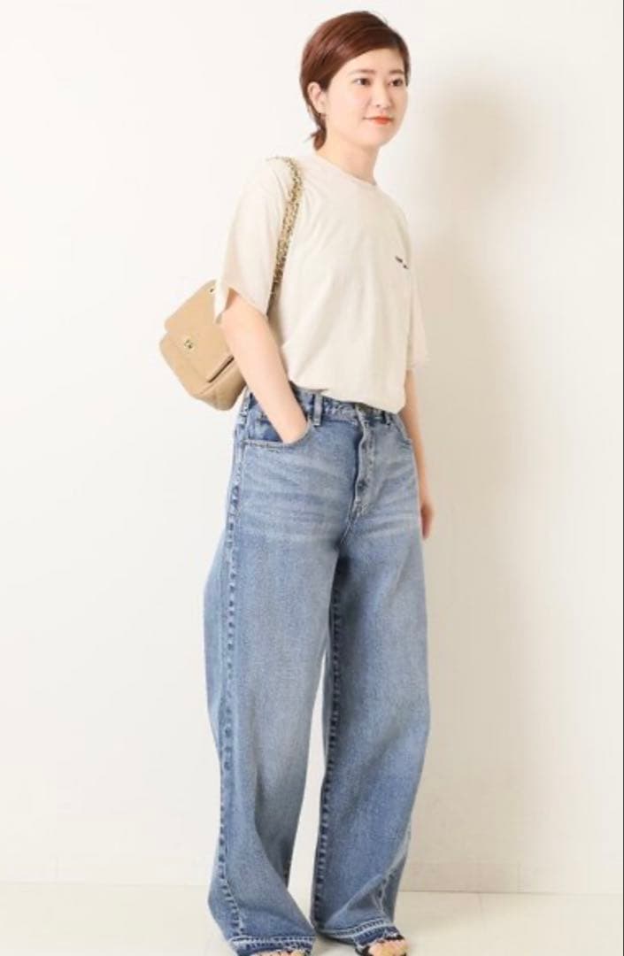 パンツ Spick & Span 5 1/2 LOOSE-STRAIGHT 38