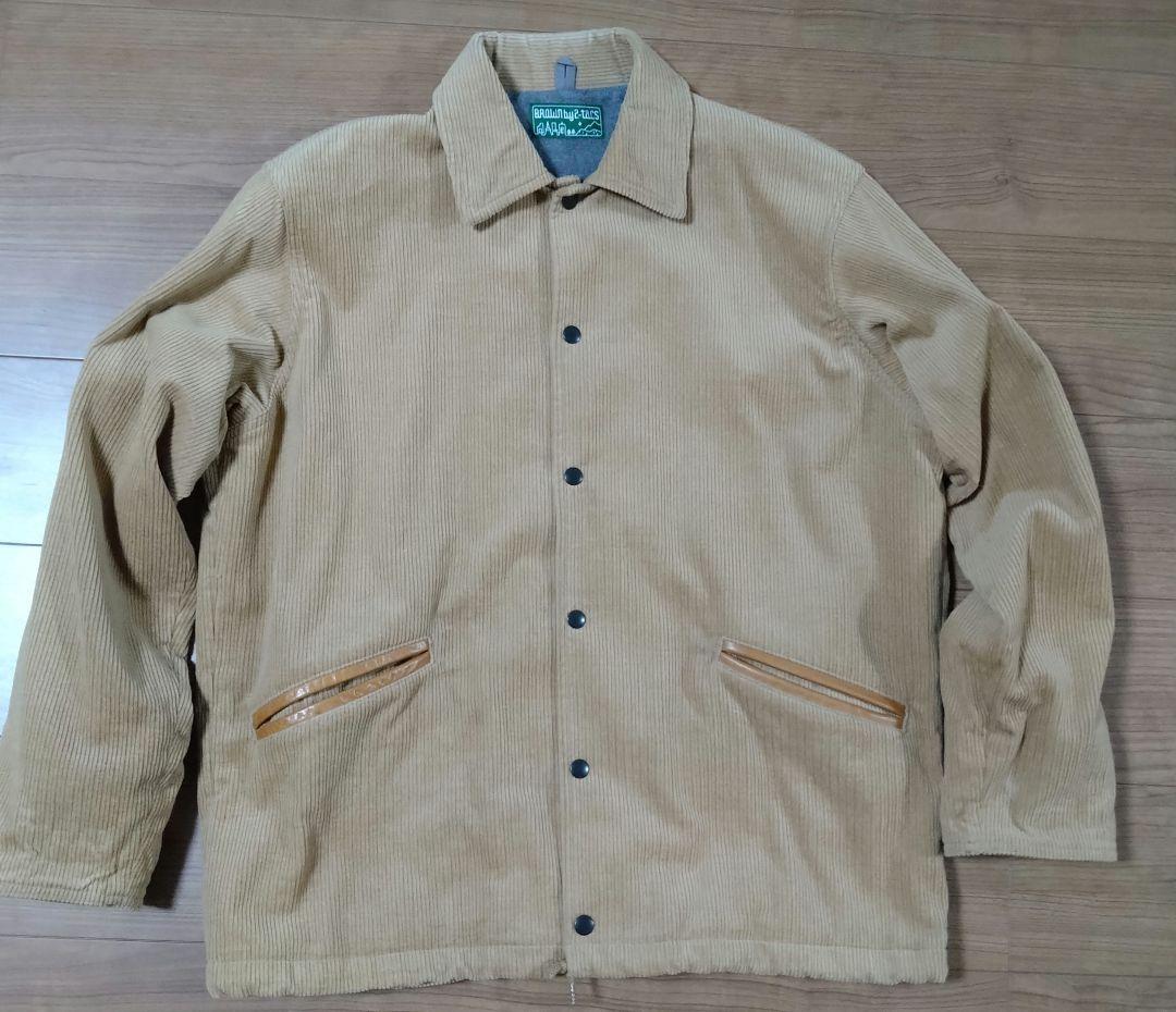 BROWN by 2-tacs CW9 CORDS コーチジャケット